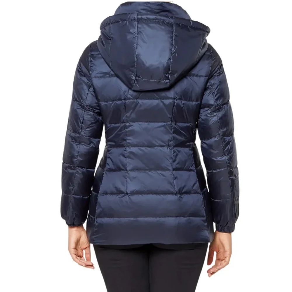 NWT Kate Spade Fitted Hooded Winter Down Coat, XL